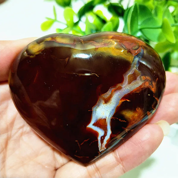 Red Agate Heart-ToShay.org
