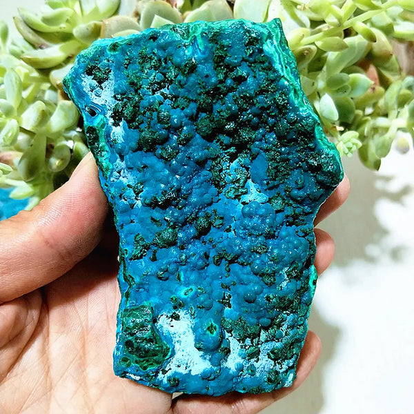 Blue Chrysocolla Crystal-ToShay.org