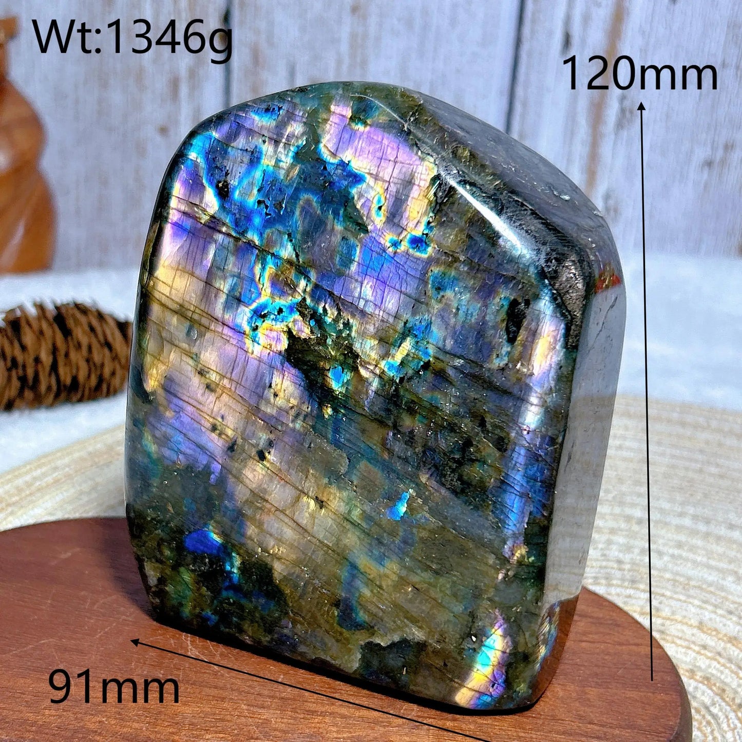Blue Purple Labradorite-ToShay.org