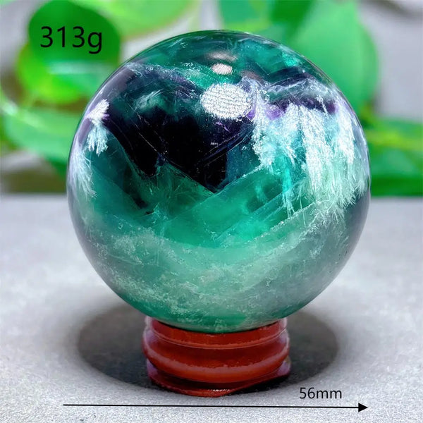 Green Fluorite Ball-ToShay.org