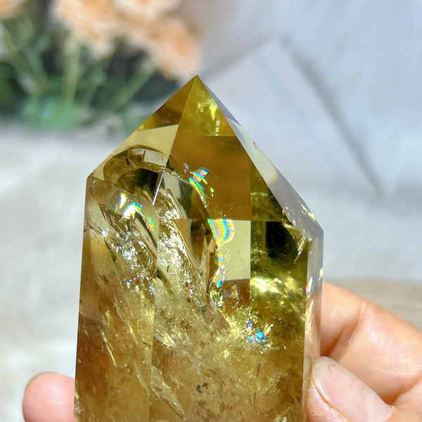 Yellow Citrine Smokey Quartz-ToShay.org
