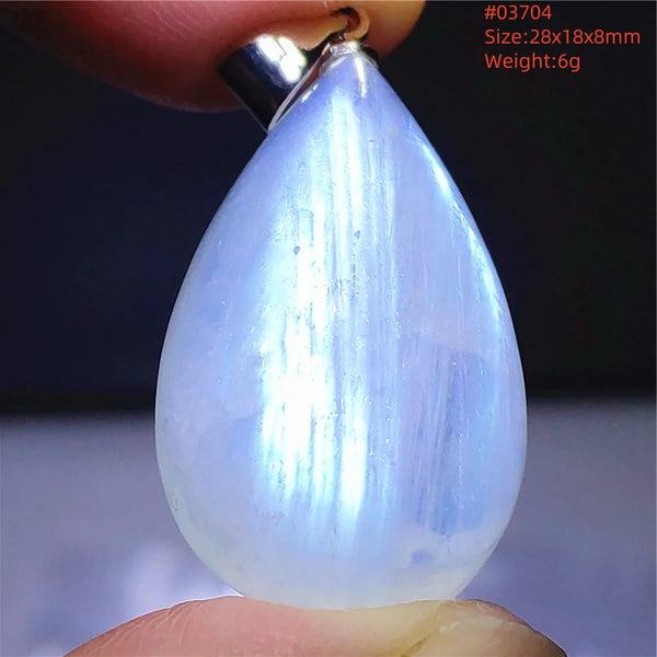 Blue Light Moonstone Pendant-ToShay.org