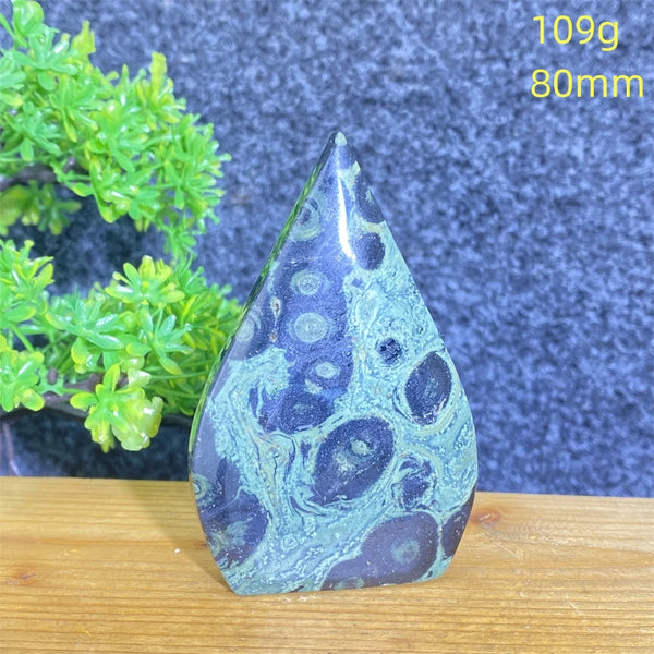 Blue Malachite Crystal Torch-ToShay.org