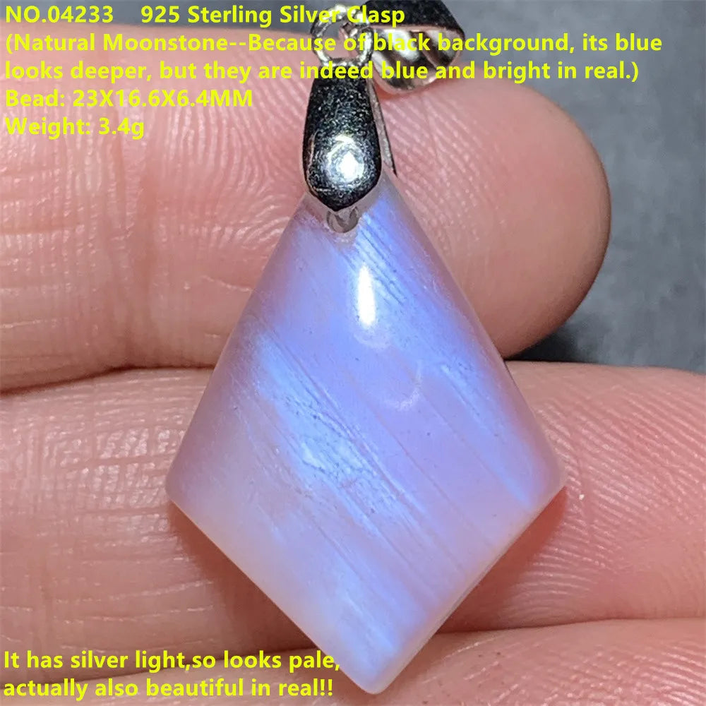Blue Light Moonstone Pendants-ToShay.org