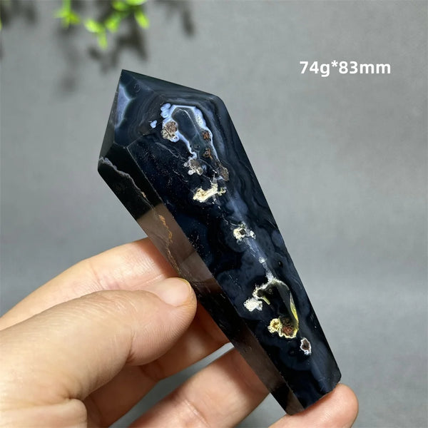 Black Agate Scepter-ToShay.org