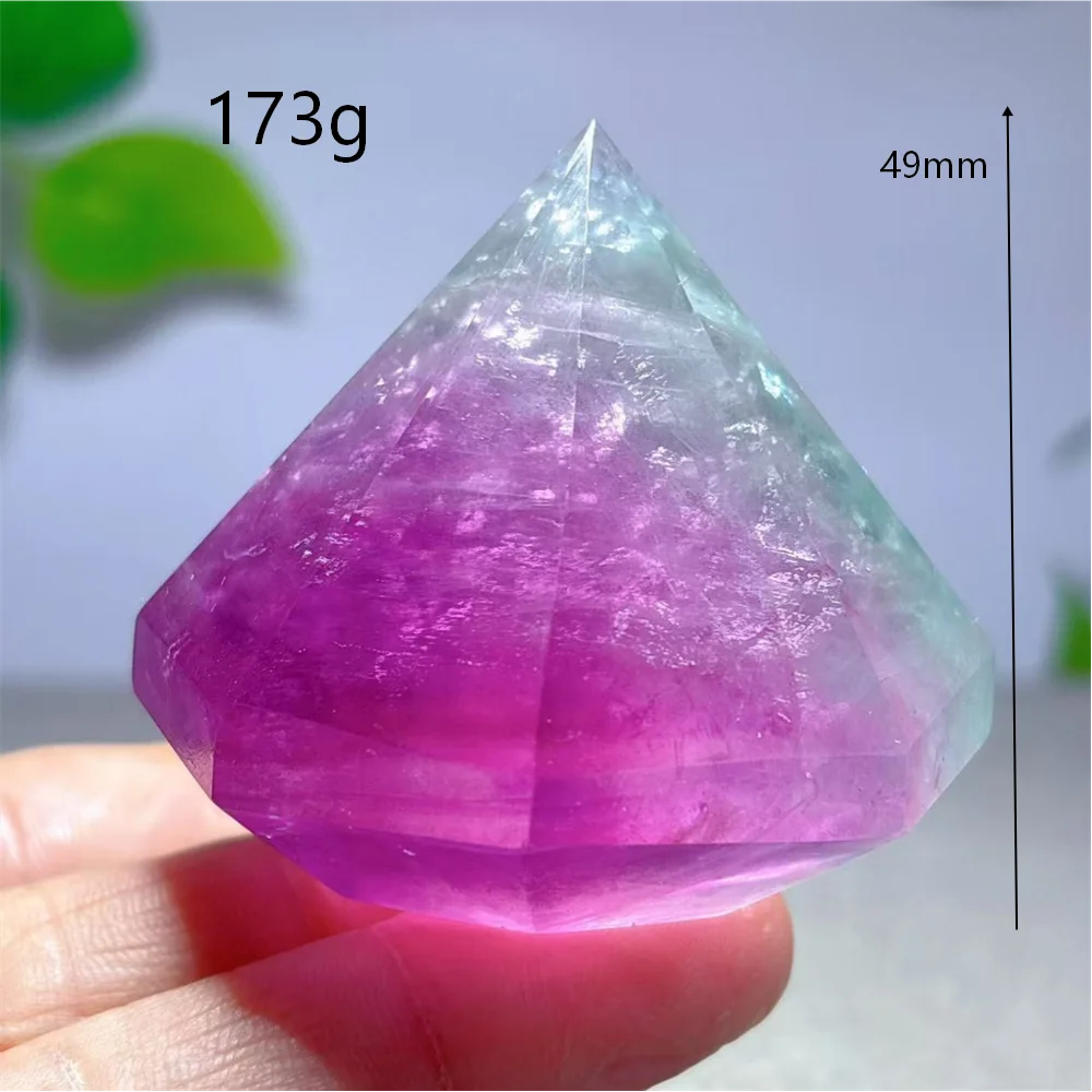 Rainbow Fluorite Diamond-ToShay.org