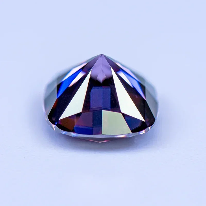 Purple Crystal Cut Diamond-ToShay.org