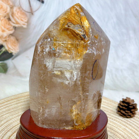 Clear Garden Quartz Point-ToShay.org