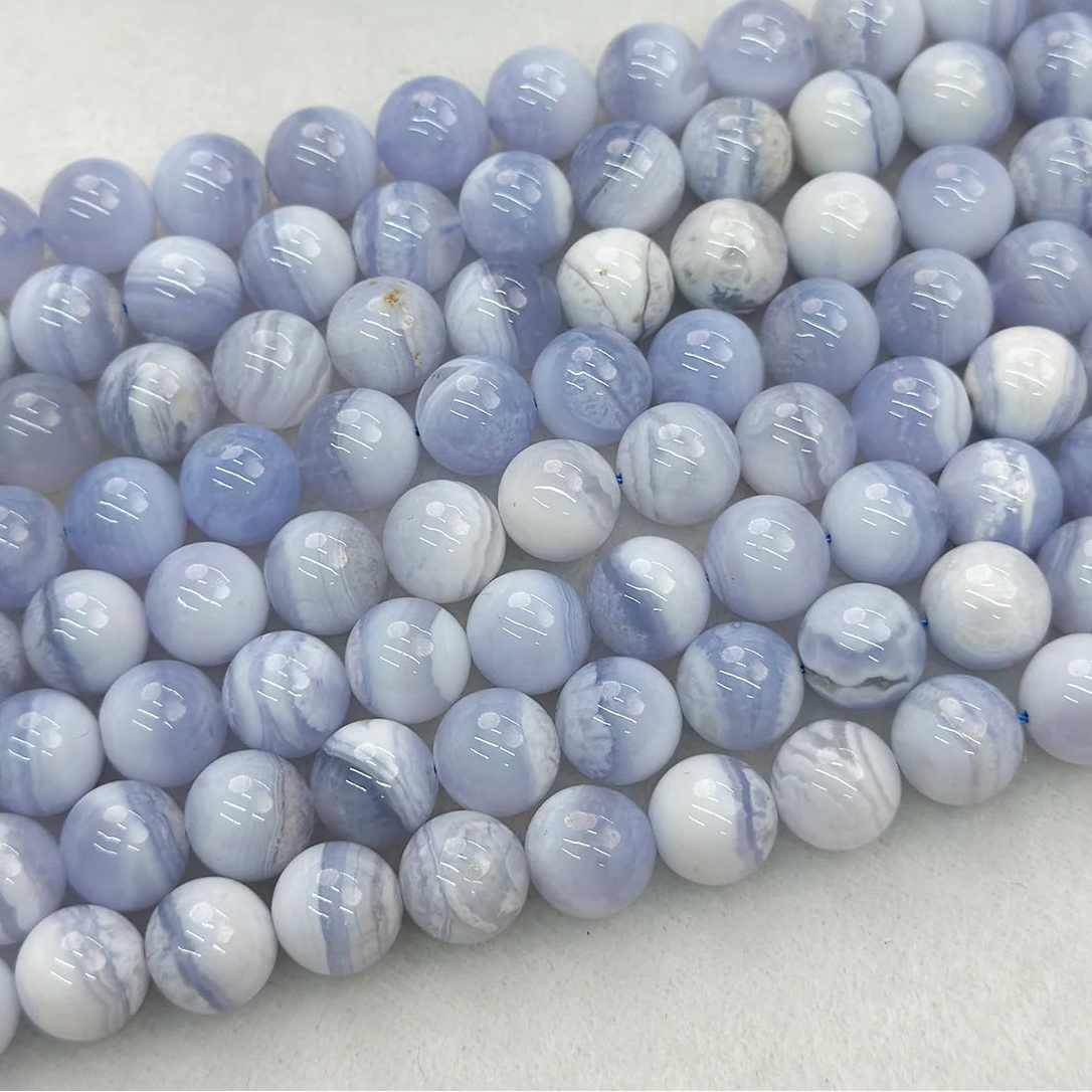 Blue Lace Agate Beads-ToShay.org