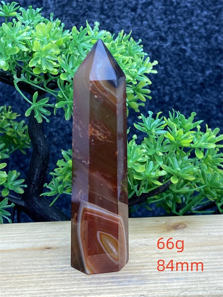 Orange Carnelian Wand-ToShay.org