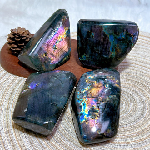Purple Labradorite Stones-ToShay.org