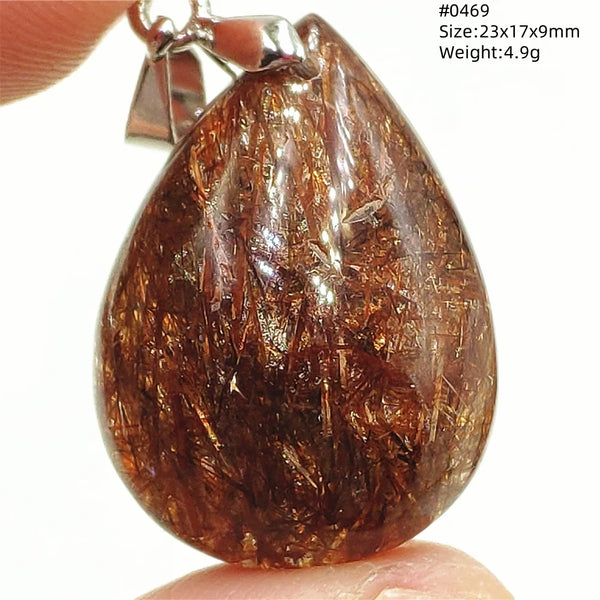 Black Rutilated Copper Quartz-ToShay.org