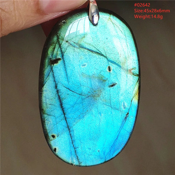 Blue Light Labradorite Pendant-ToShay.org