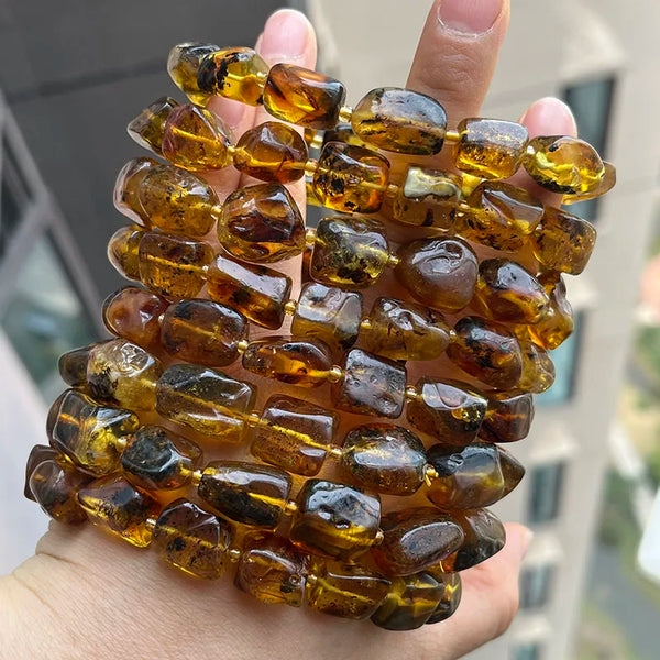 Yellow Amber Bracelet-ToShay.org