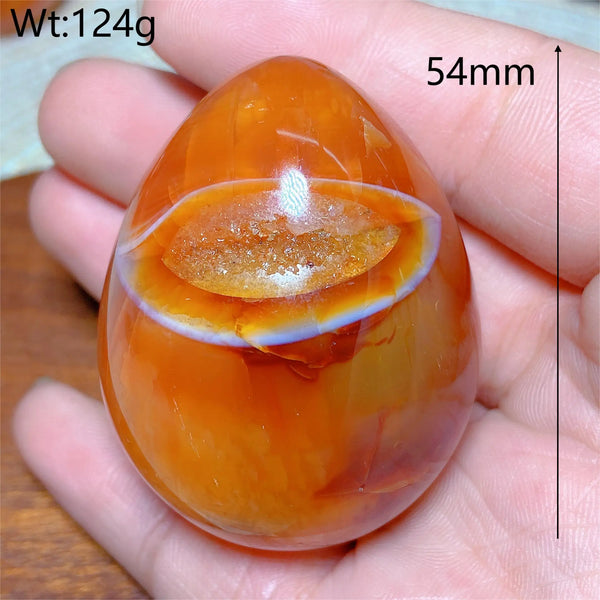 Orange Carnelian Egg-ToShay.org