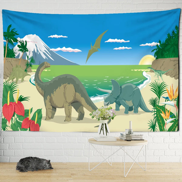 Dinosaur Art Tapestry-ToShay.org