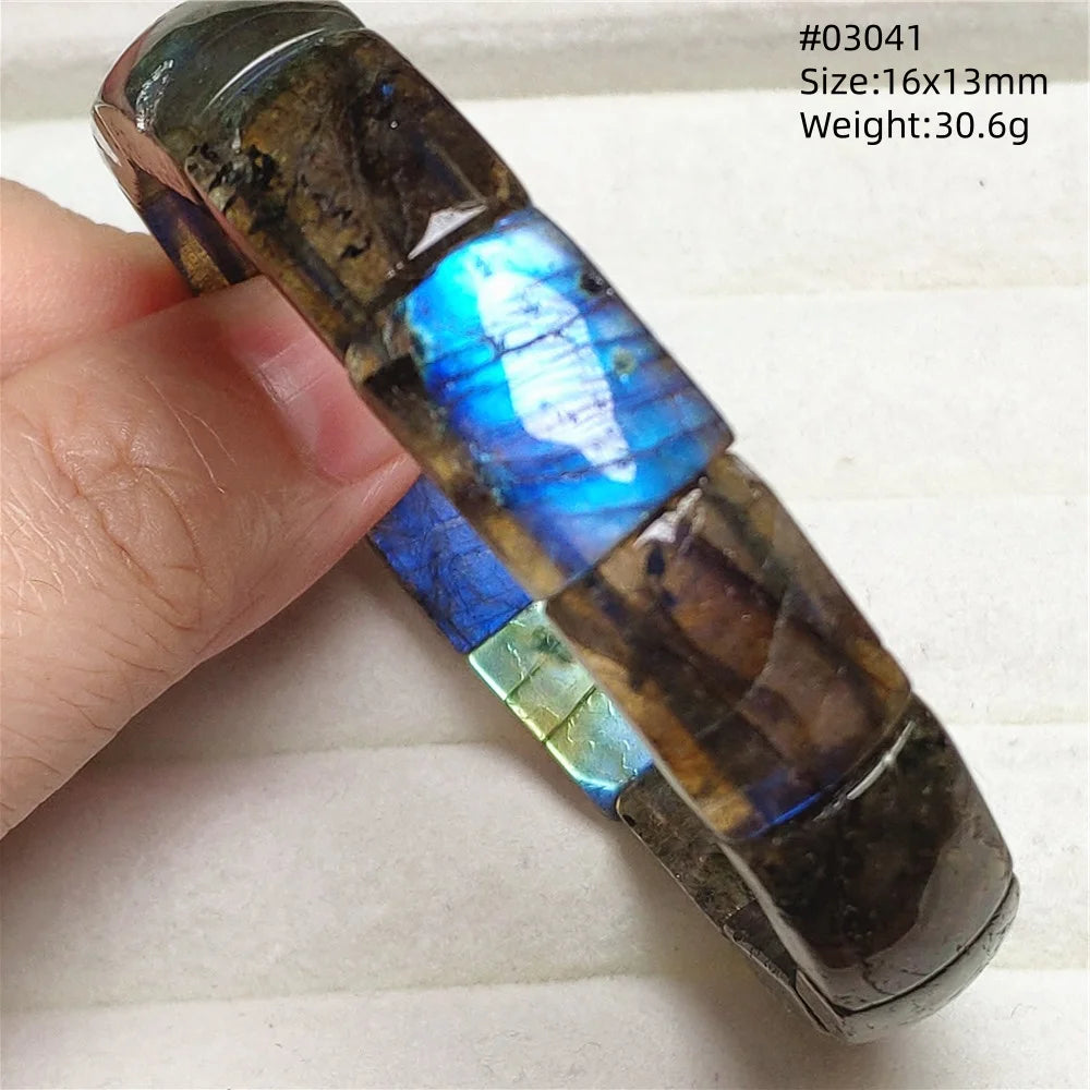 Blue Labradorite Bracelet-ToShay.org