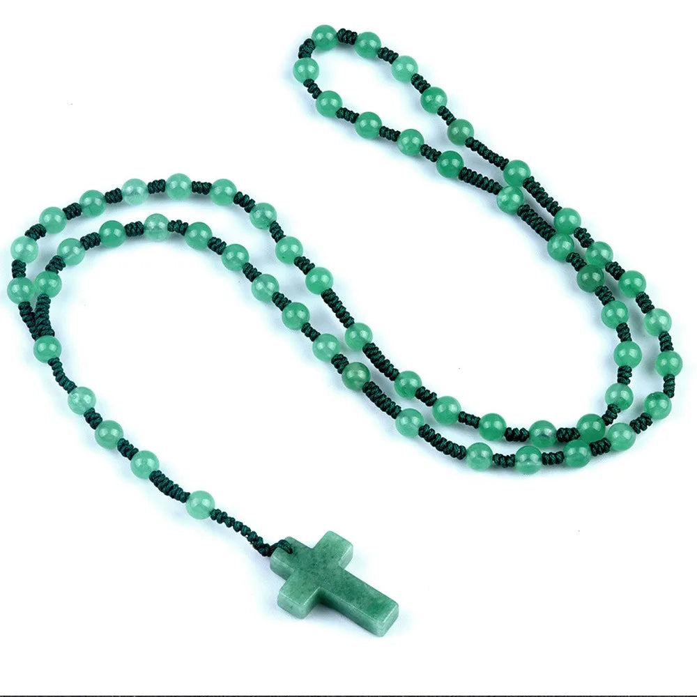 Mixed Crystal Bead Rosary-ToShay.org