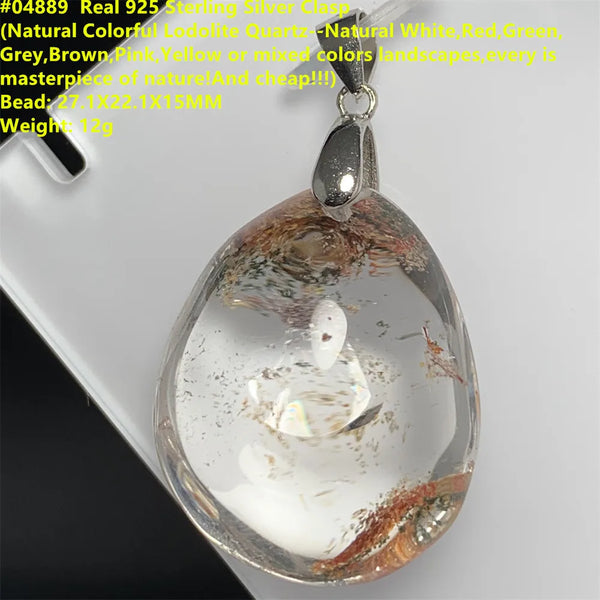 Black Rutilated Quartz Pendants-ToShay.org