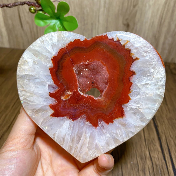 Orange Carnelian Agate Heart-ToShay.org