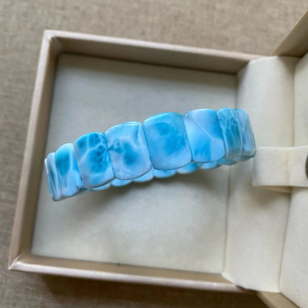 Blue Larimar Bracelet-ToShay.org