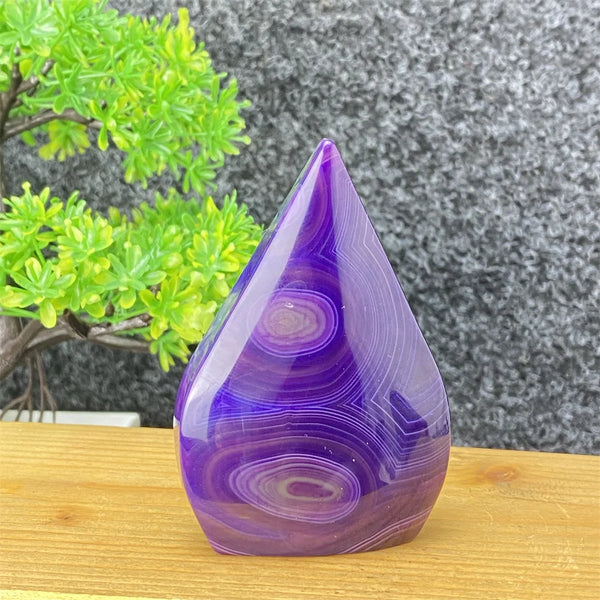 Purple Agate Torch-ToShay.org