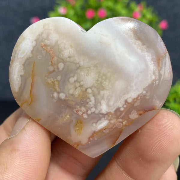 Pink Cherry Blossom Agate-ToShay.org