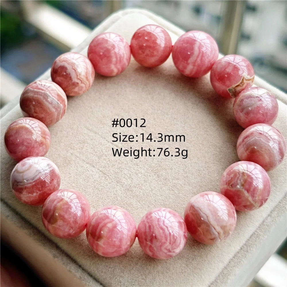 Pink Rhodochrosite Bracelet-ToShay.org