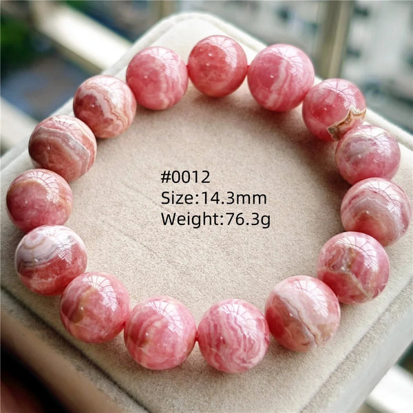 Pink Rhodochrosite Bracelet-ToShay.org