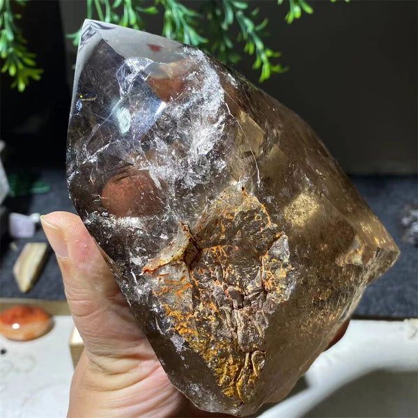 Yellow Citrine Quartz Tower-ToShay.org