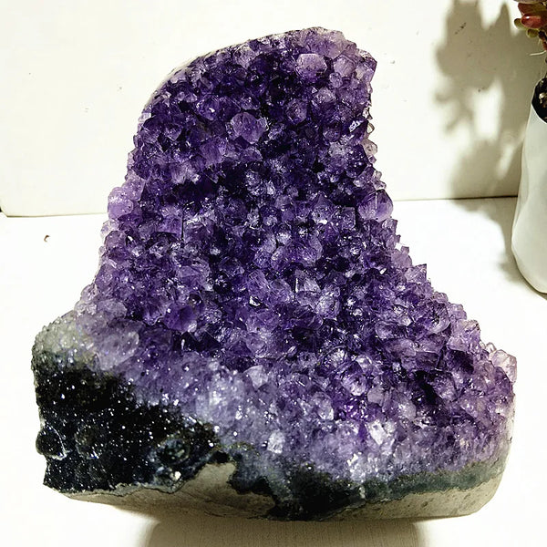 Purple Amethyst Geode Quartz-ToShay.org