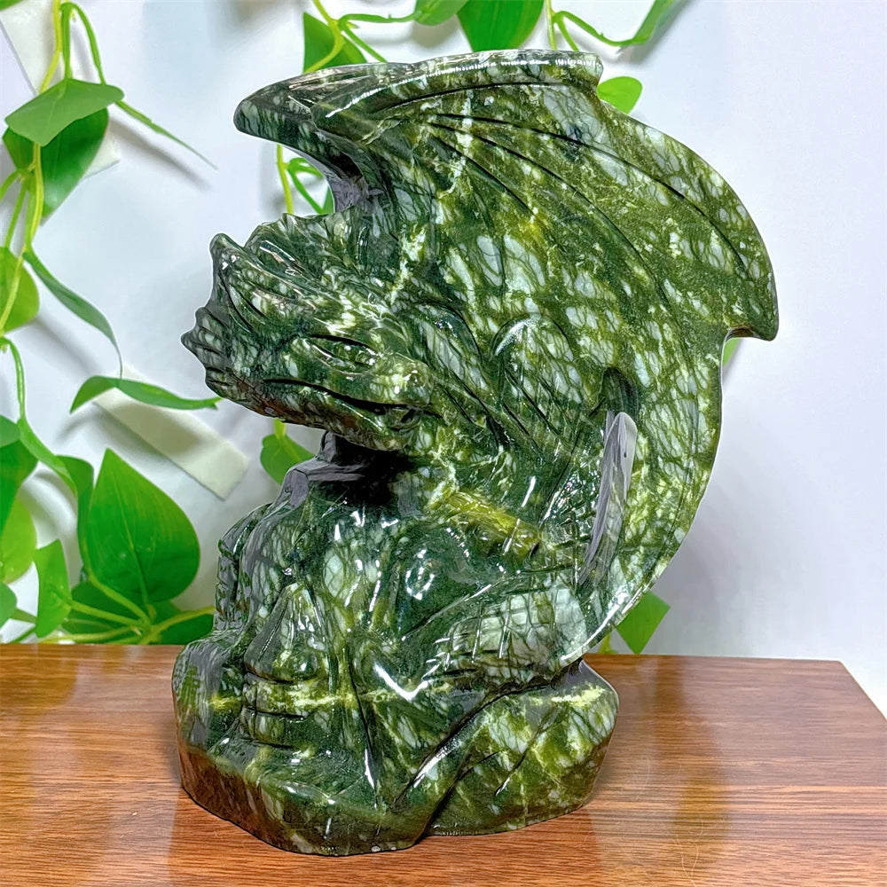 Green Jasper Pterosaur-ToShay.org