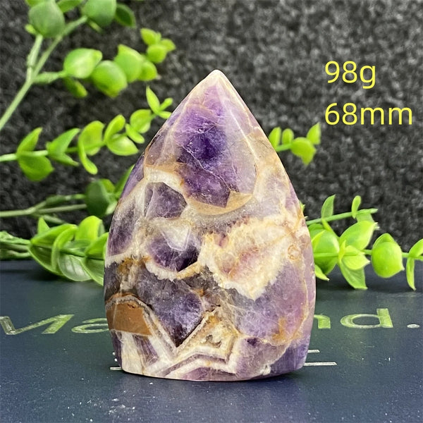 Purple Amethyst Crystal Torch-ToShay.org