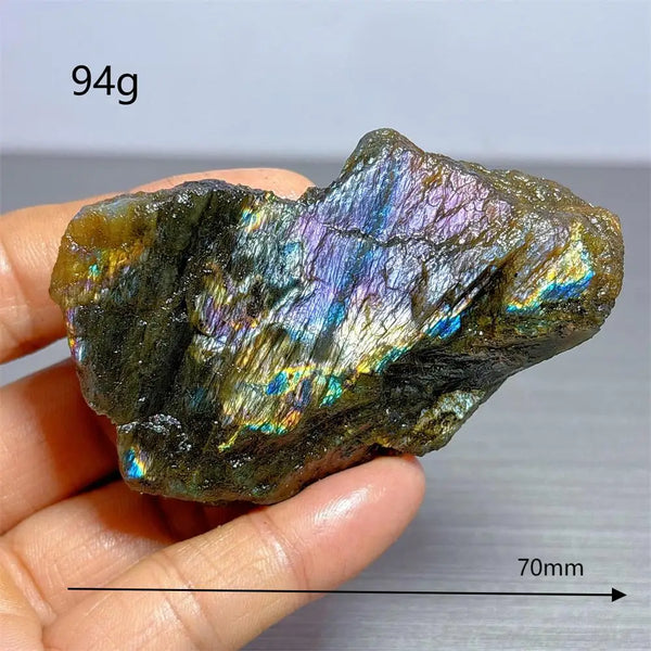 Blue Rainbow Labradorite Crystal-ToShay.org