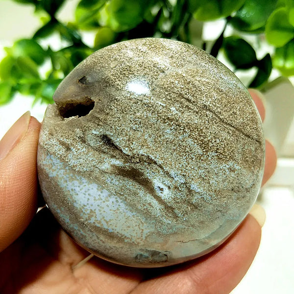 Ocean Jasper Palm Stone-ToShay.org