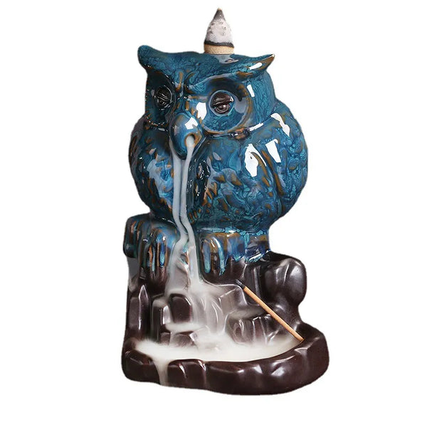 Owl Incense Burner-ToShay.org