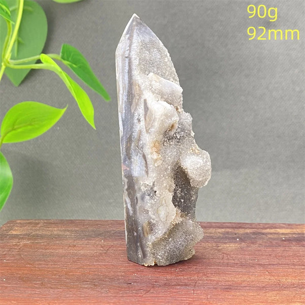 Purple Sphalerite Crystal Tower-ToShay.org