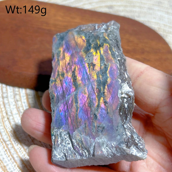 Purple Labradorite Slice-ToShay.org