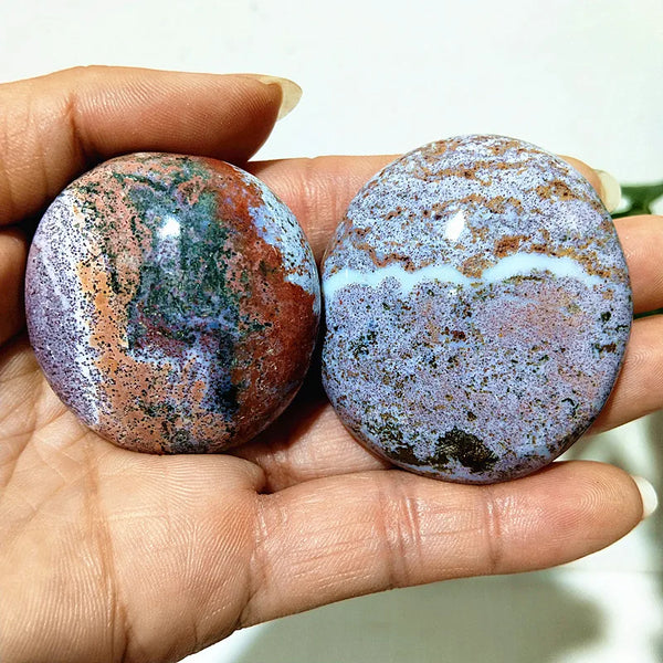 Ocean Jasper Palm Stones-ToShay.org