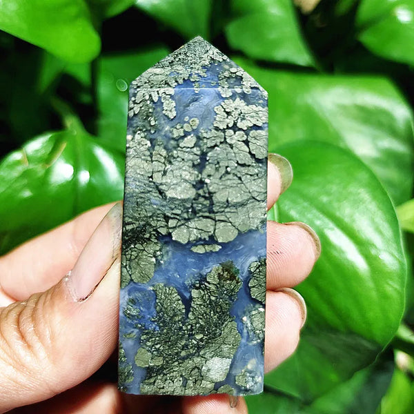 Green Agate Wand Point-ToShay.org