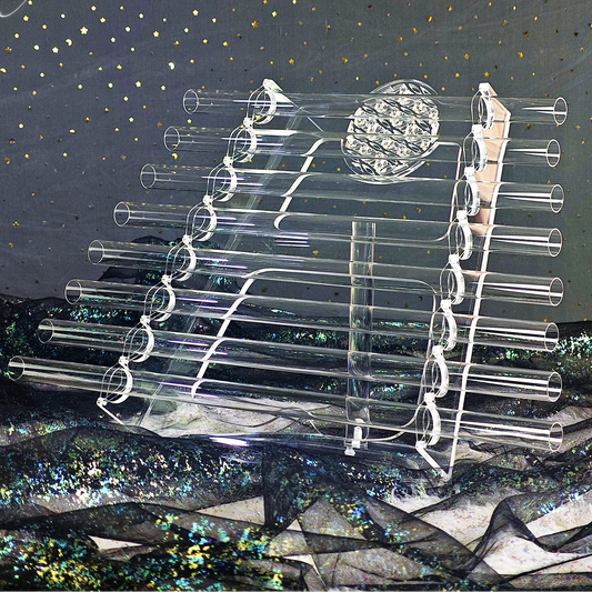 Clear Crystal Singing Harp-ToShay.org