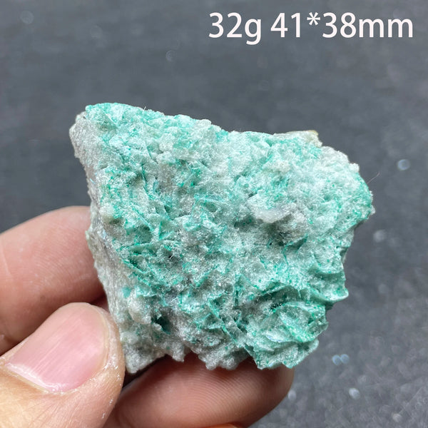 Blue Antlerite Quartz Crystal-ToShay.org