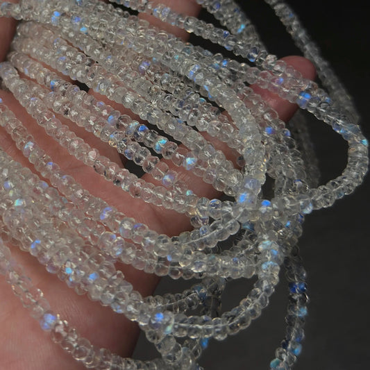 White Moonstone Beads-ToShay.org
