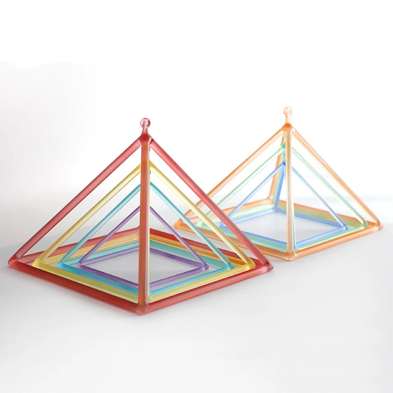 Chakra Crystal Singing Pyramid-ToShay.org