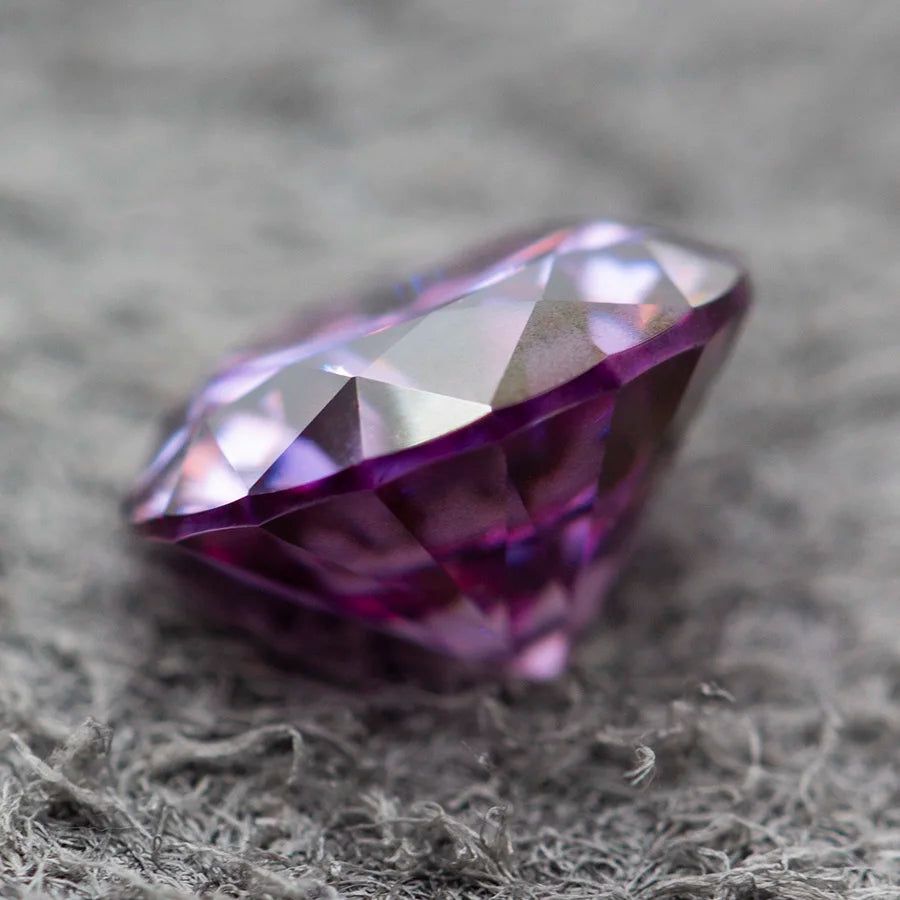 Purple Crystal Cut Diamond-ToShay.org