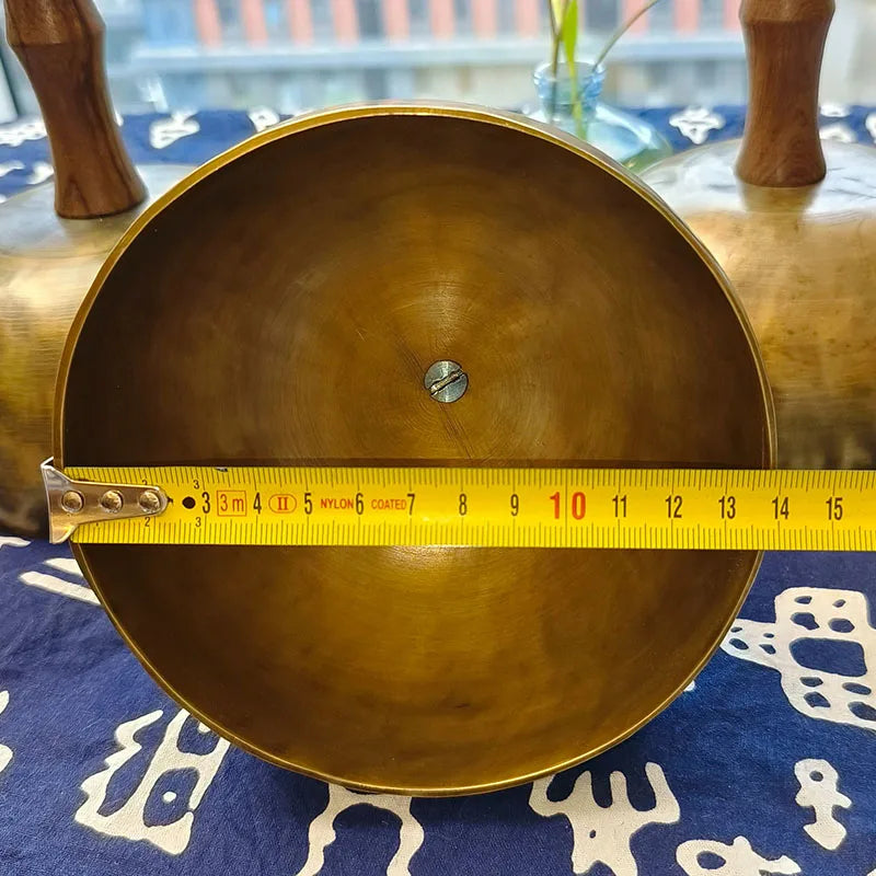 Handmade Copper Singing Bowl Handheld Meditation Singing Bowls Yoga Relaxation Sound Bowl Mindfulness Percussion Instruments-ToShay.org
