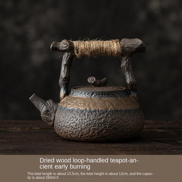 Iron Glaze Teapot-ToShay.org