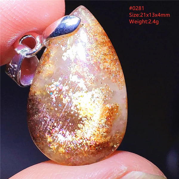 Orange Sunstone Pendant-ToShay.org