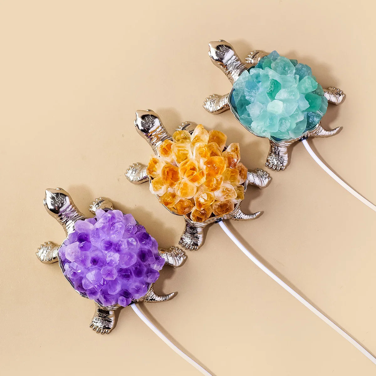 Mixed Crystal Turtle Lights-ToShay.org