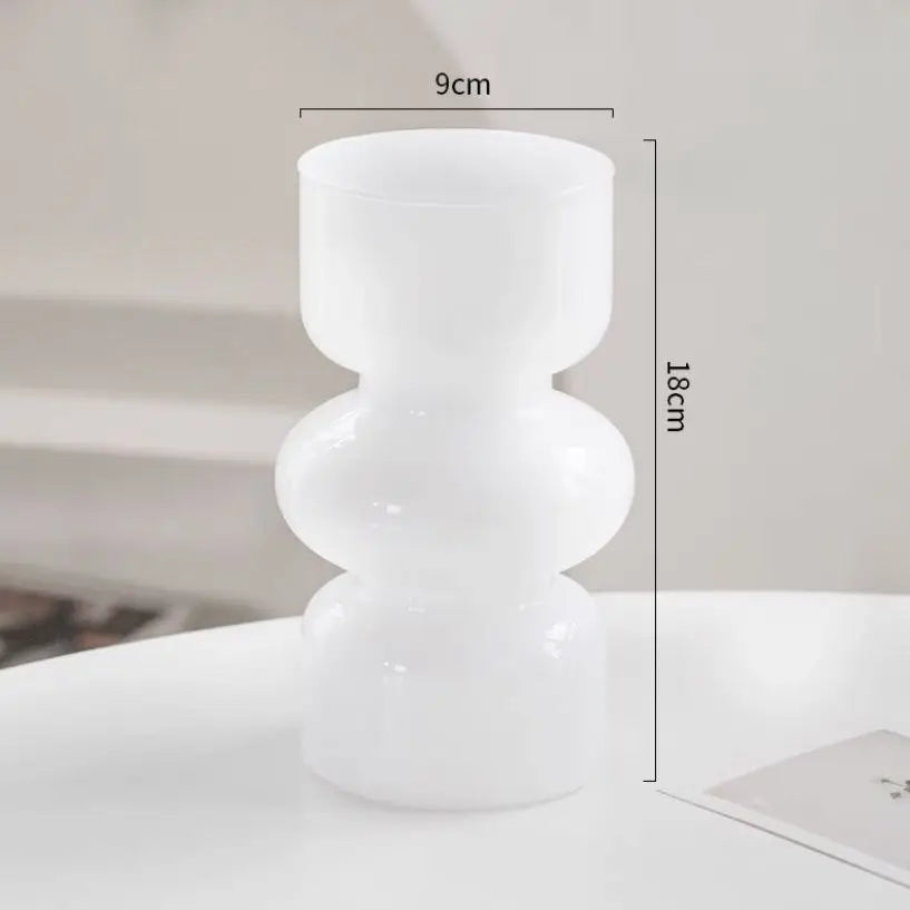 Glass Flower Vase-ToShay.org